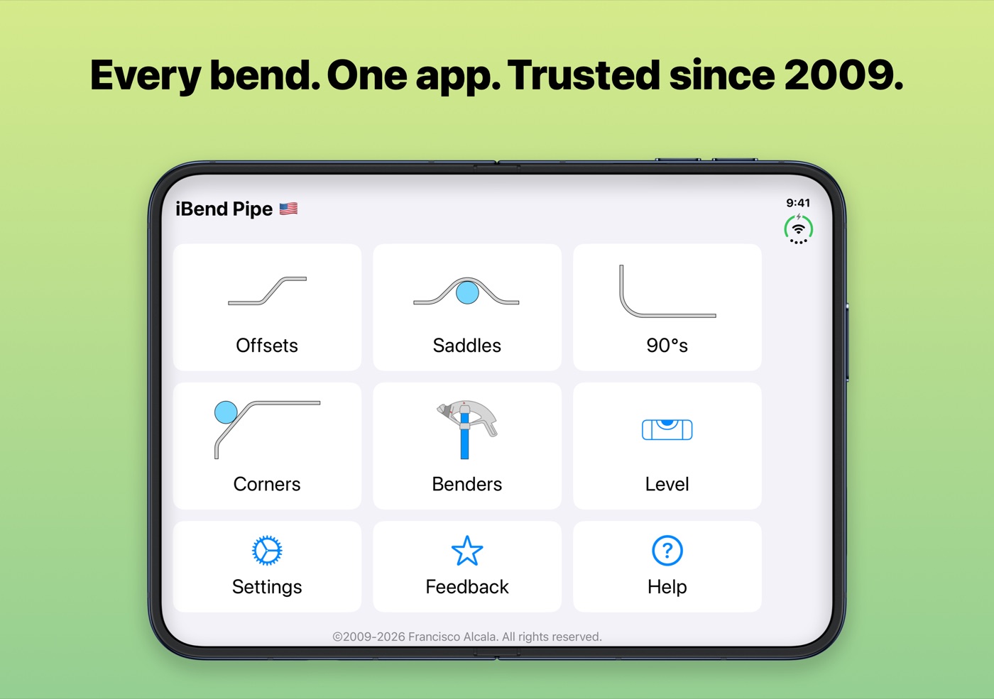 Every bend. One app. Trusted since 2009.